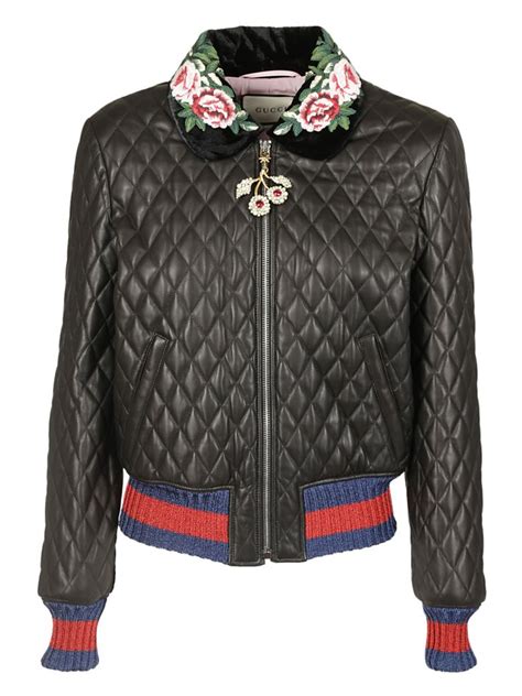 blue gucci blazer womens|gucci bomber jacket women.